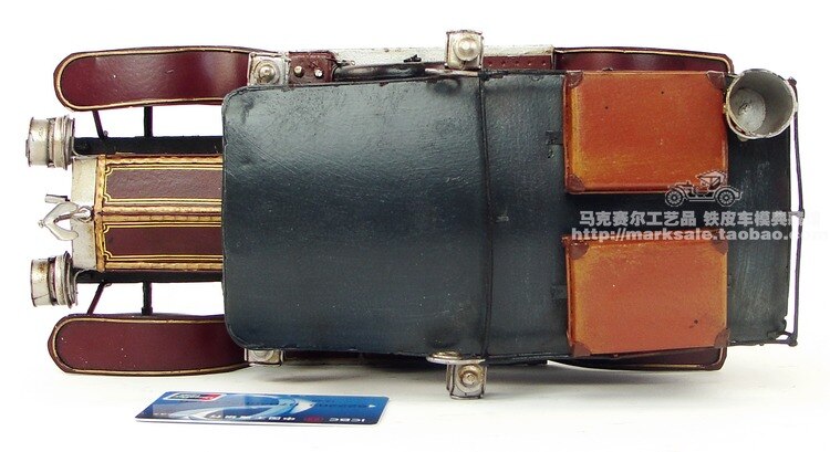 Hot Classic 1907 Rolls-royce Silver Ghost Vintage Car Model Creative Best Gift Home Bar Decoration - 5