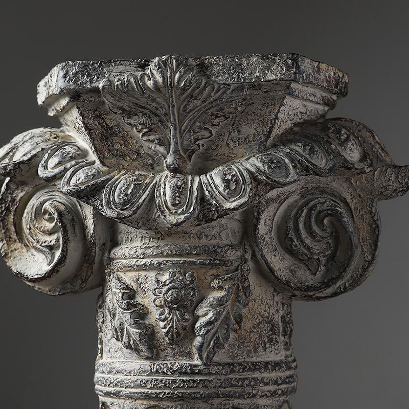 Strongwell Vintage Nostalgic Roman Column Statue Architectural Model Crafts Office Home Wedding Desktop Decoration Gift - 4