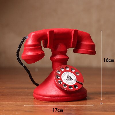 Home Antique Do The Old European Style Decoration Creative Retro Vintage Radio Living Room Restaurant Cafe Bar Decor - 4