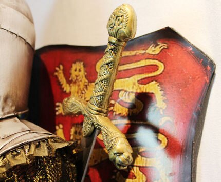 Manual Medieval Vintage Wall Hanging Samurai Creative Decor Ornament Bar Living Room Iron Crafts Best European Gift - 4