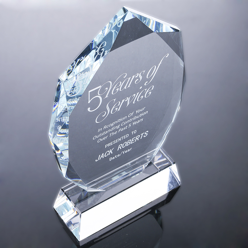 Personalized Hd Crystal Trophy Customized Sports Event Award Faceted Statue For Diy Games Home Office Decor - 1