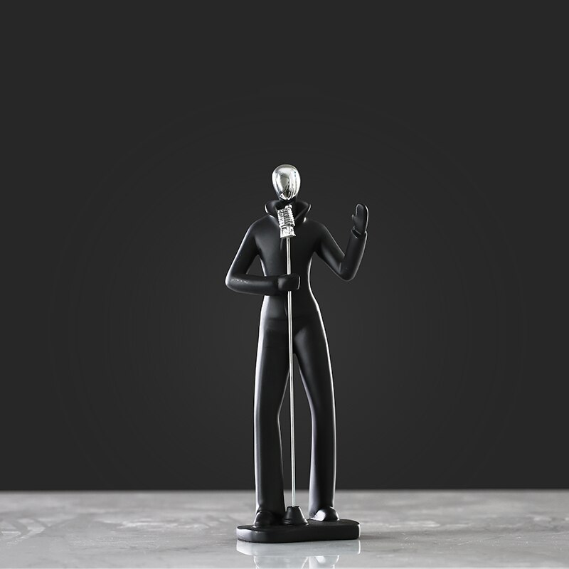 Nordic Modern Creative Resin Sports People Figurines Vintage Golf Statue Home Decor Crafts Room Decoration Objects Man - 4