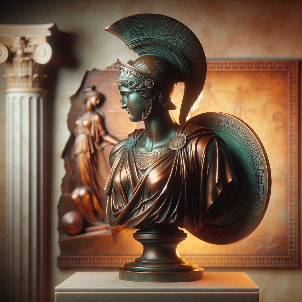 Understanding the Artistic Craftsmanship of the Antique Bronze Athena Statue
