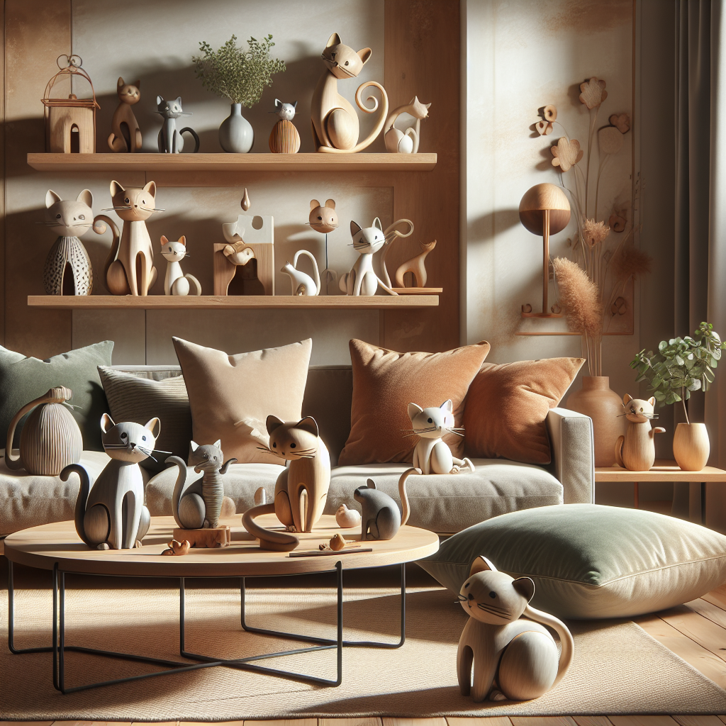 Discovering Adorable Cat Mouse Sculptures for Home Decor: A Playful Addition to Your Space  