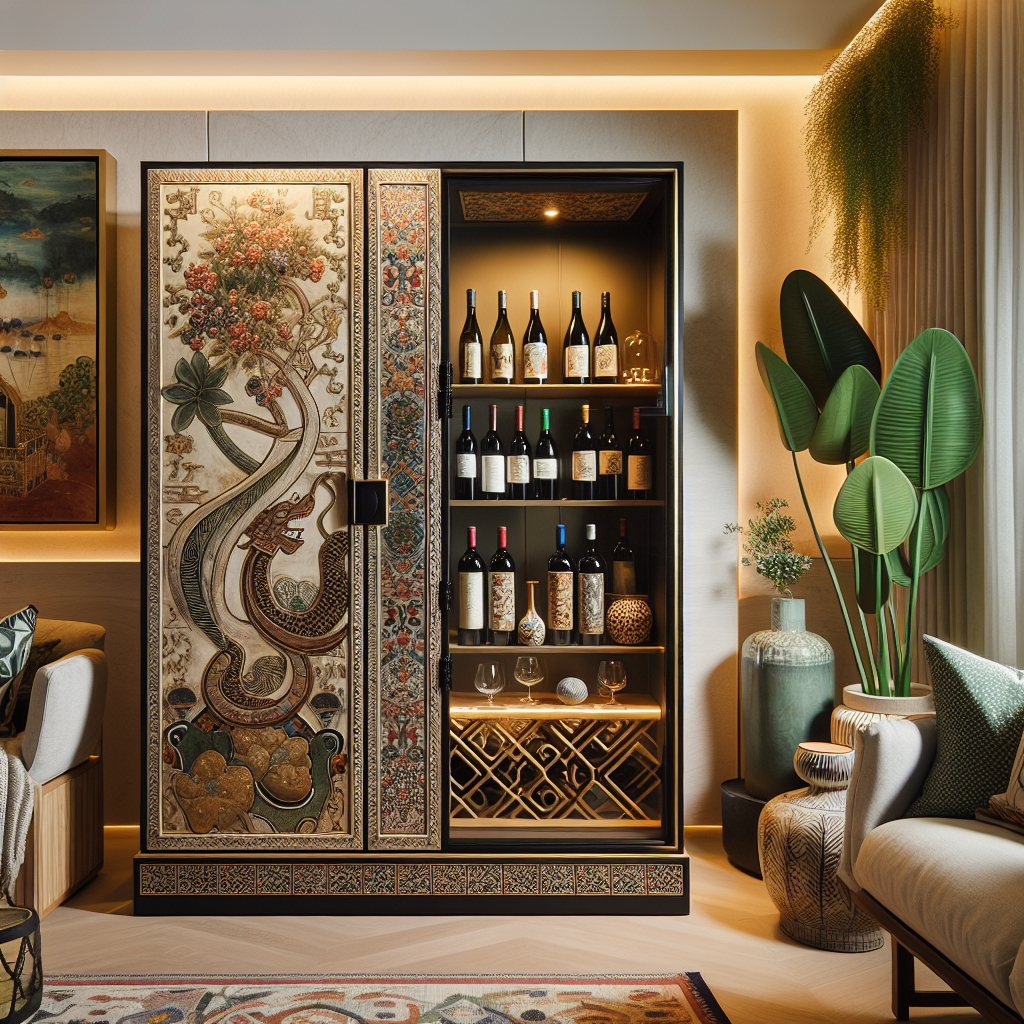 Creating a Stylish Atmosphere with Wine Display Furniture  