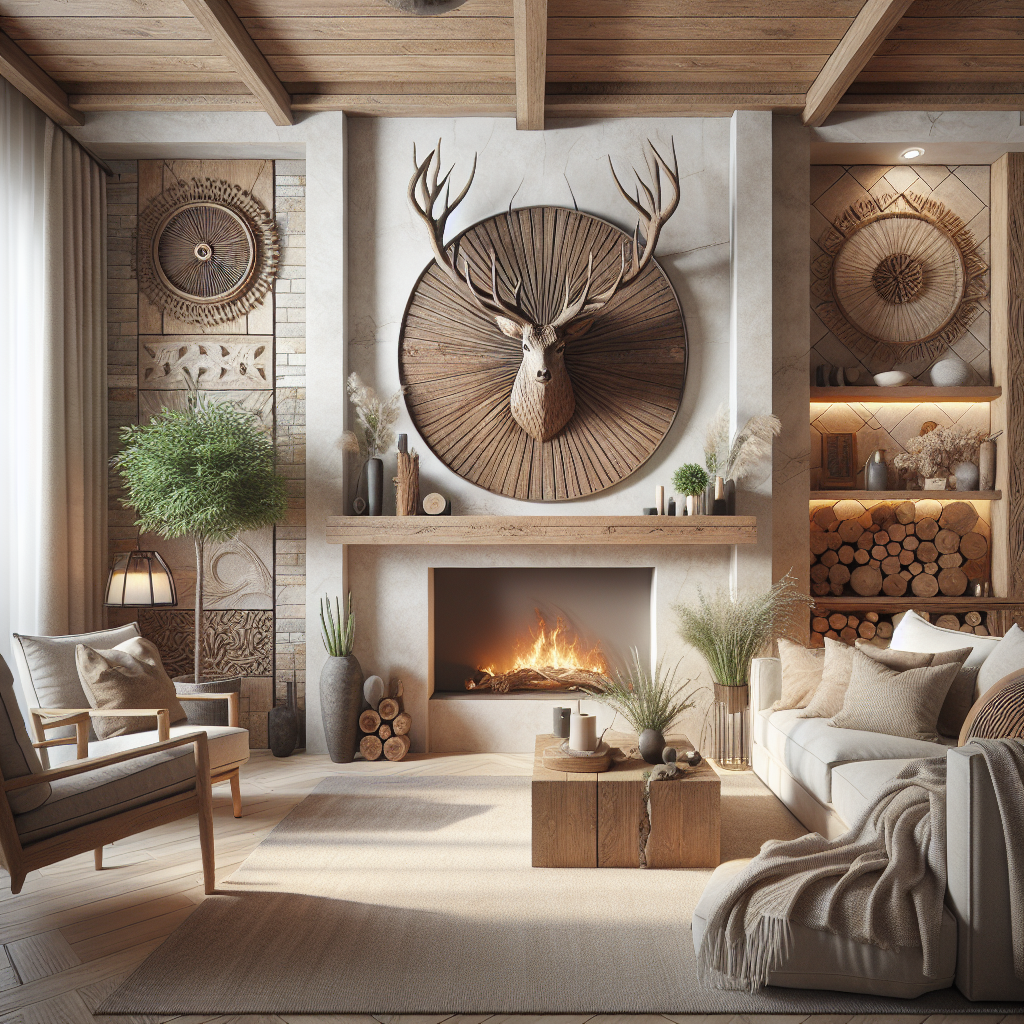 The Impact of Contemporary Rustic Wall Art on Home Aesthetics  