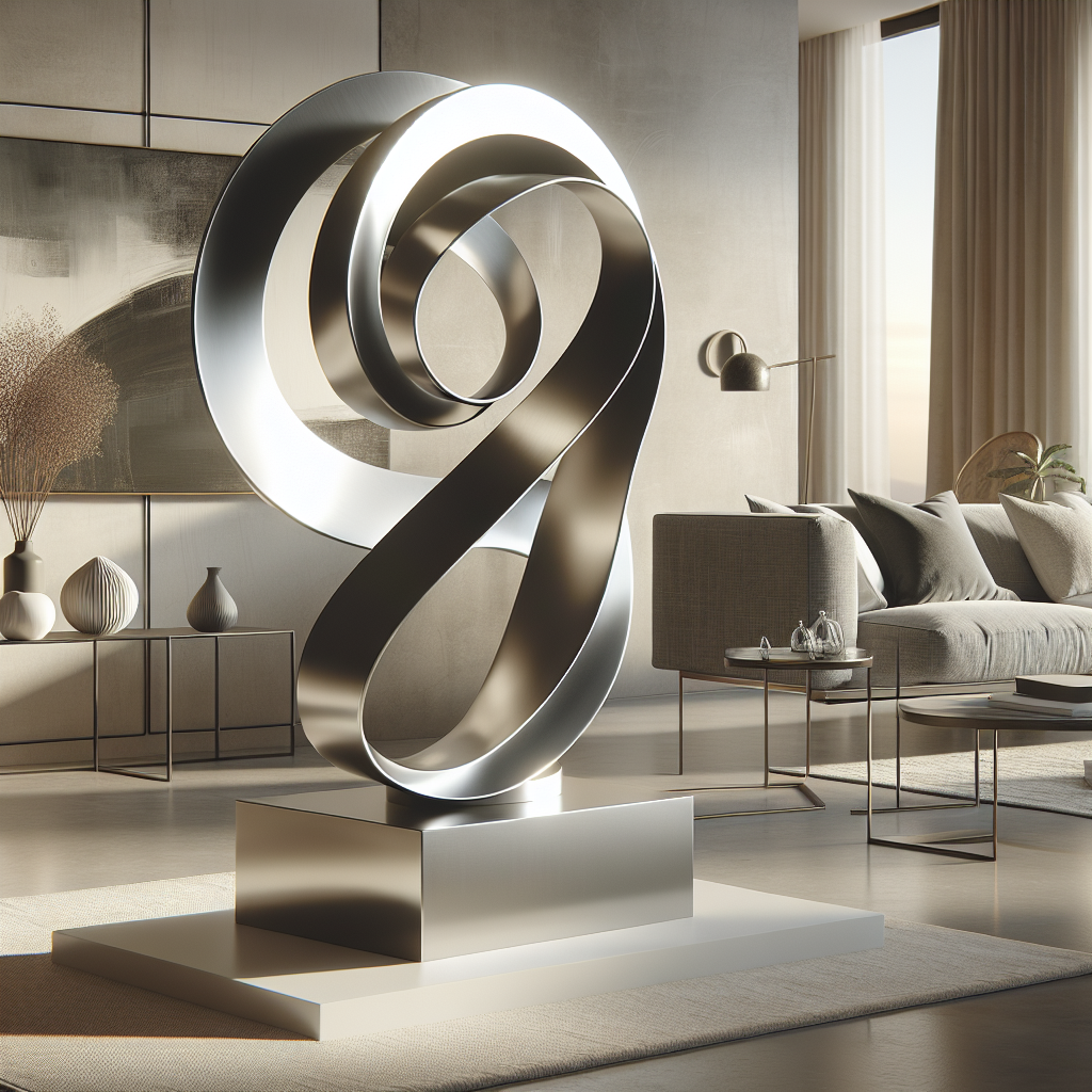 Exploring the Intersection of Artistic Expression and Modern Metal Decor Pieces  