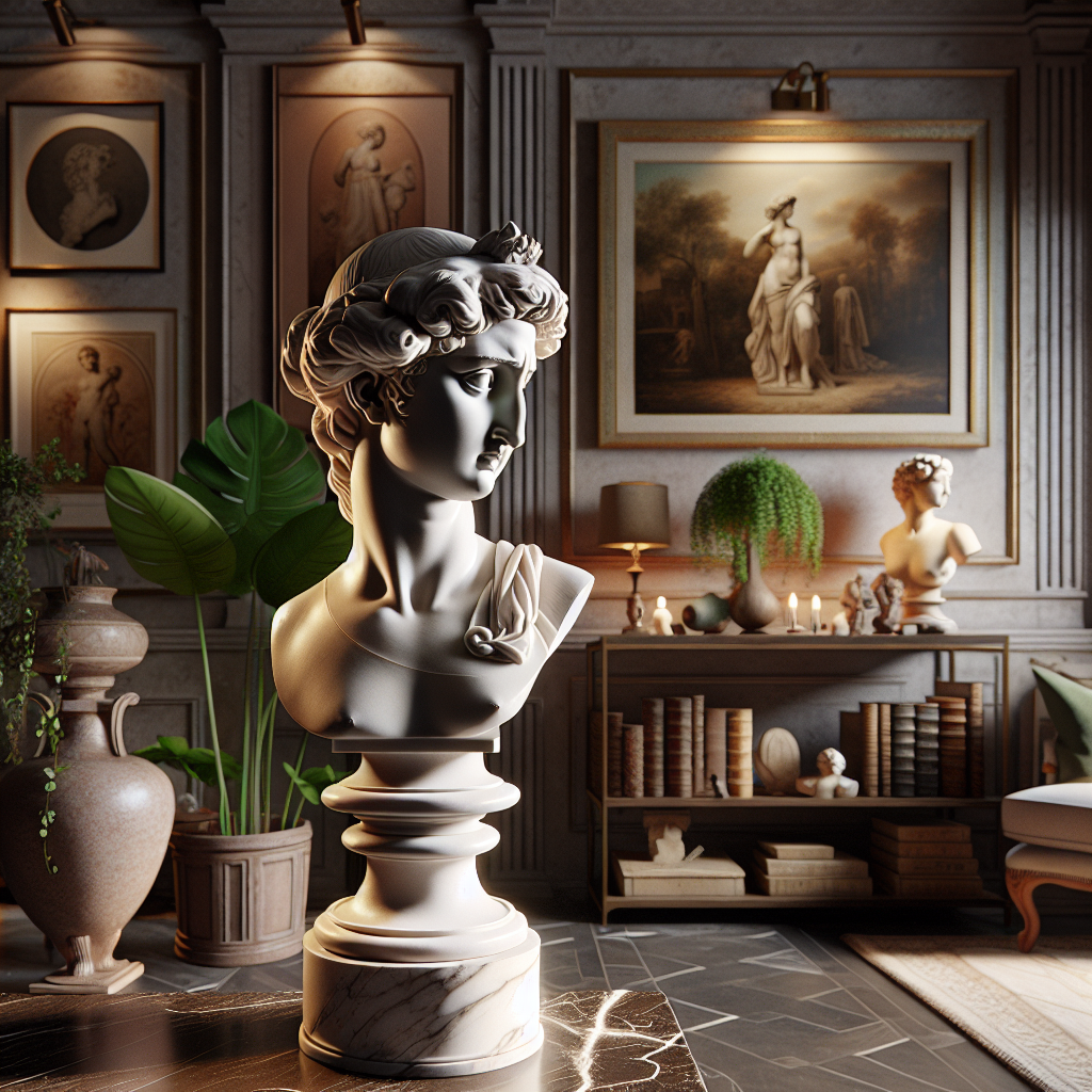 Exploring the Exquisite Details in Classical Sculpture Decorative Figurines  