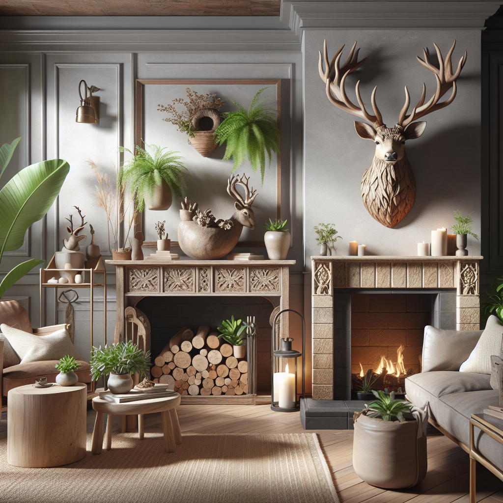 Creating a Harmonious Atmosphere with Nature-Inspired Home Decor Deer Head Statues Creating a Harmonious Atmosphere with Nature-Inspired Home Decor Deer Head Statues