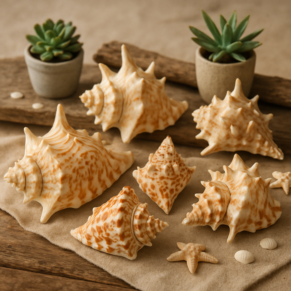 Showcasing Conversation Starter Decor Ideas Using Rare Conch Shells  