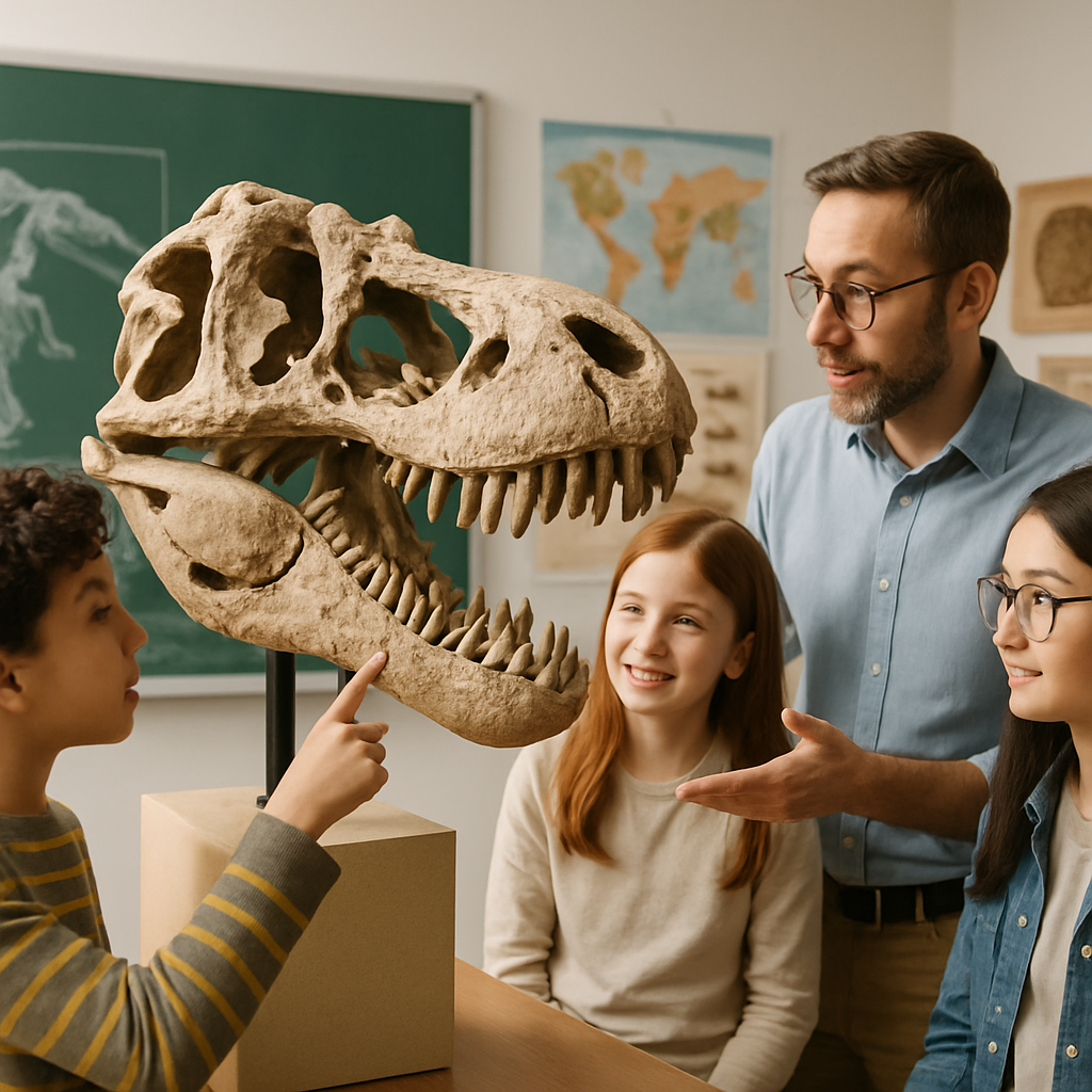 Understanding the Importance of Engaging Paleontology Teaching Tools for Classrooms and Museums  
