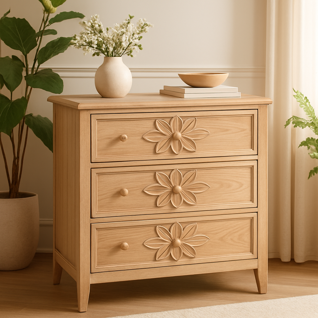 Why Rubber Wood Accents Are Perfect for Cabinets and Dressers  