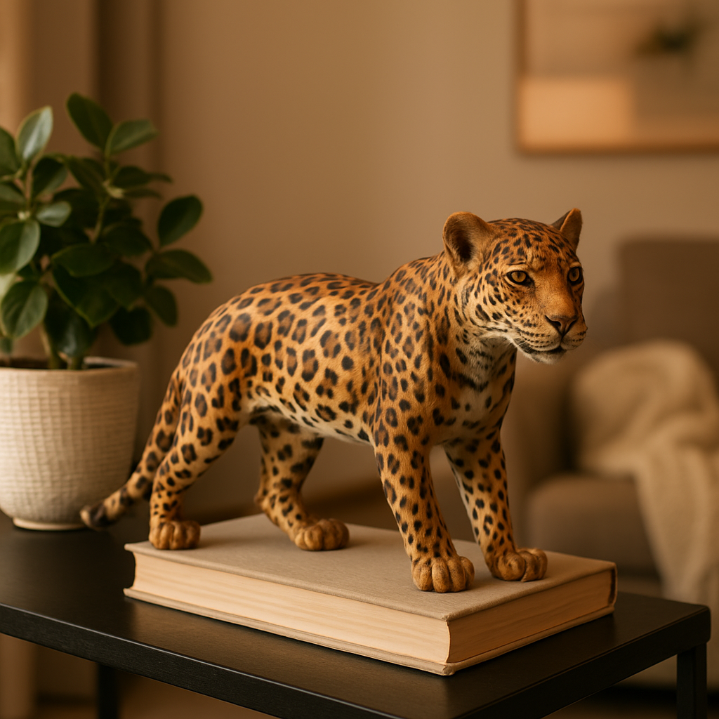 Discover the Allure of a Handcrafted Polyresin Leopard Statue Discover the Allure of a Handcrafted Polyresin Leopard Statue