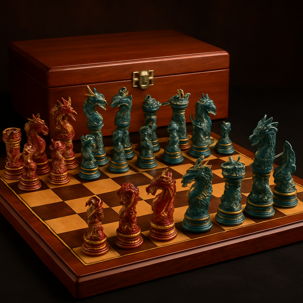 The Allure of Artistic Chess Sets for Collectors and Enthusiasts  