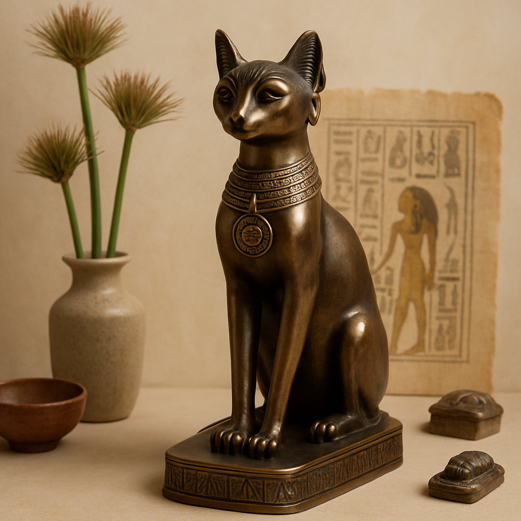 Exploring the Meaning Behind the Decorative Bastet Statue for Cat Lovers  
